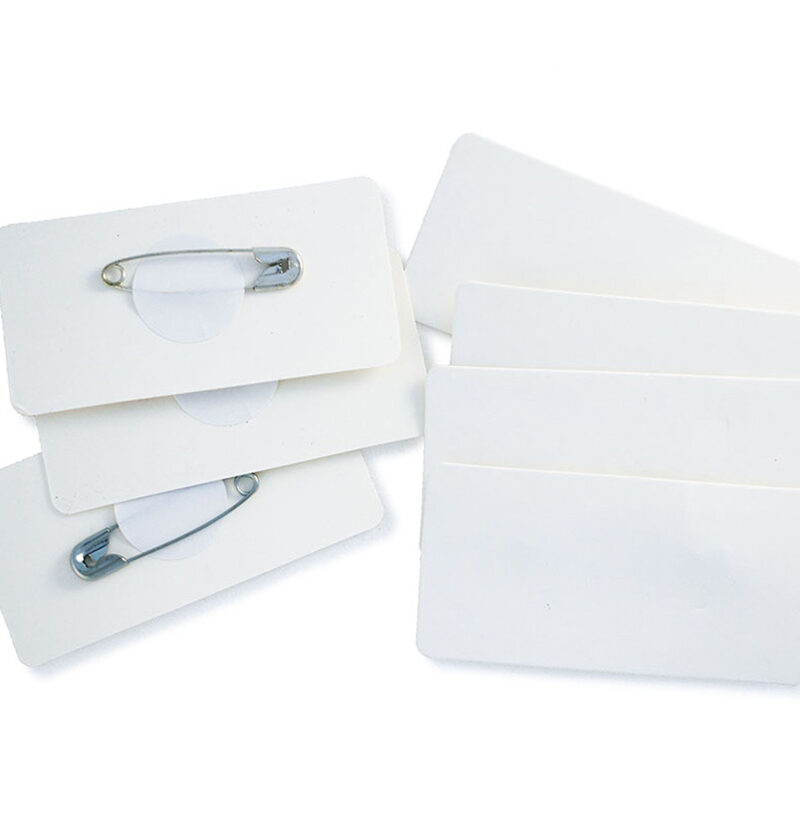 Rectangular Card Name Badge
