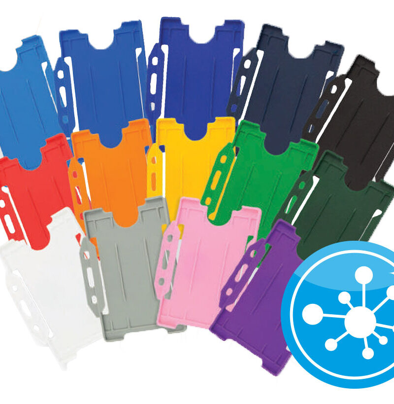 Security Pass Holder Plastic Antimicrobial